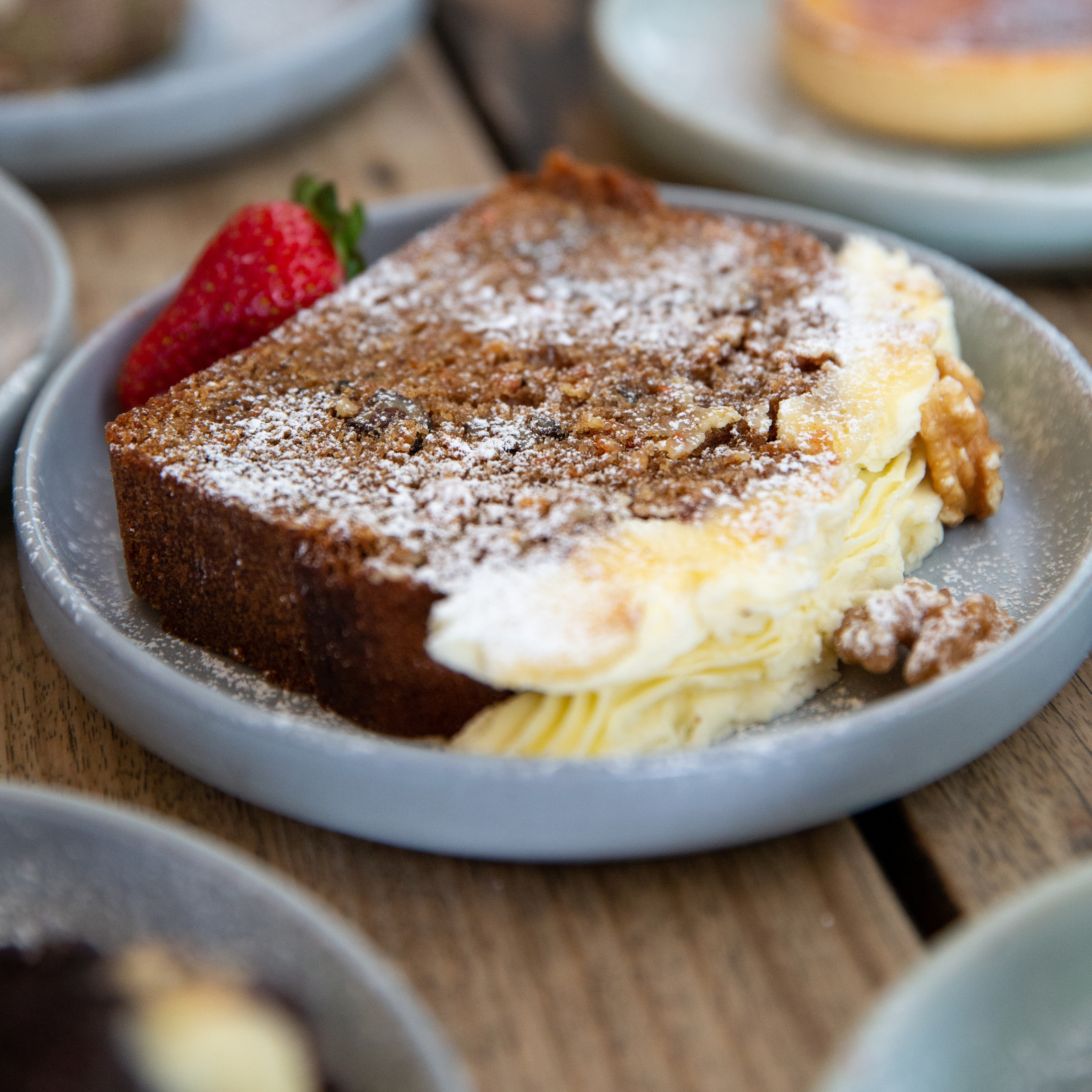 Carrot & Walnut Cake